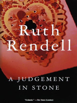 cover image of A Judgement in Stone